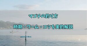 マゴチの釣り方|時期・ワーム・コツを実釣解説